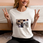 Crying Cat meme Shirt Sad cat T-Shirt